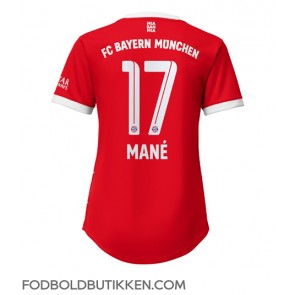 Bayern Munich Sadio Mane #17 Hjemmebanetrøje Dame 2022-23 Kortærmet